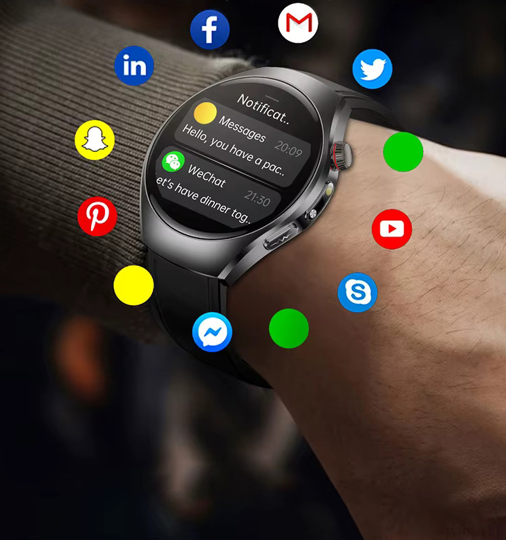 Смарт-часы Lemfo ET460 с измерением давления, ЭКГ и Bluetooth-звонками